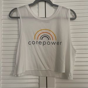 SOLD Core power cropped tank